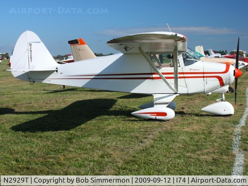 N2929T, 1963 Piper PA-22-108 Colt C/N 22-9630, MERFI fly-in, Urbana, Ohio