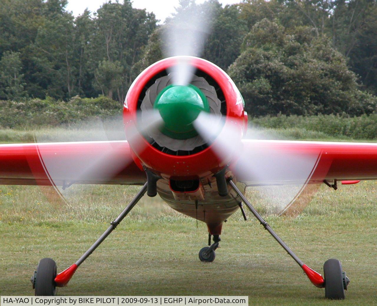 HA-YAO, 1998 Sukhoi Su-29 C/N N0001-01, VEDENEYEV M-14P 9 CYLINDER RADIAL ENGINE. POPHAM RUSSIAN AIRCRAFT FLY-IN
