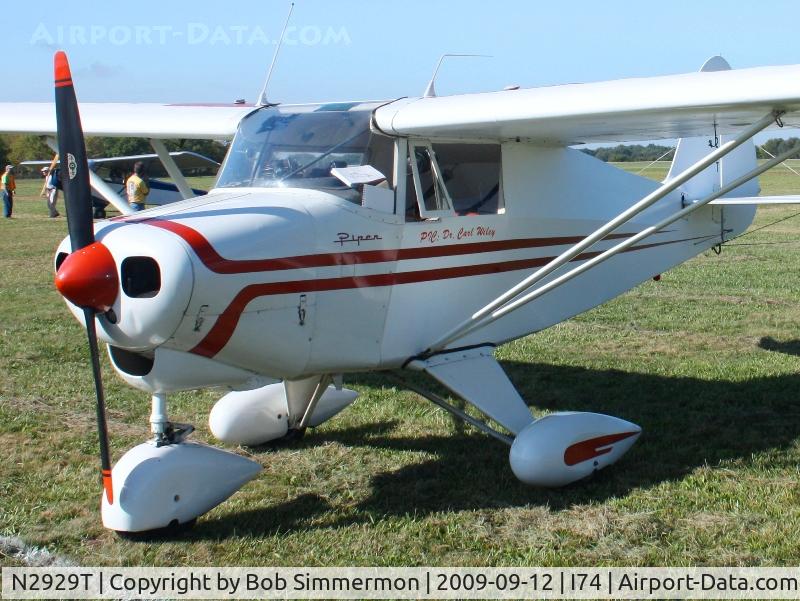 N2929T, 1963 Piper PA-22-108 Colt C/N 22-9630, MERFI fly-in, Urbana, Ohio