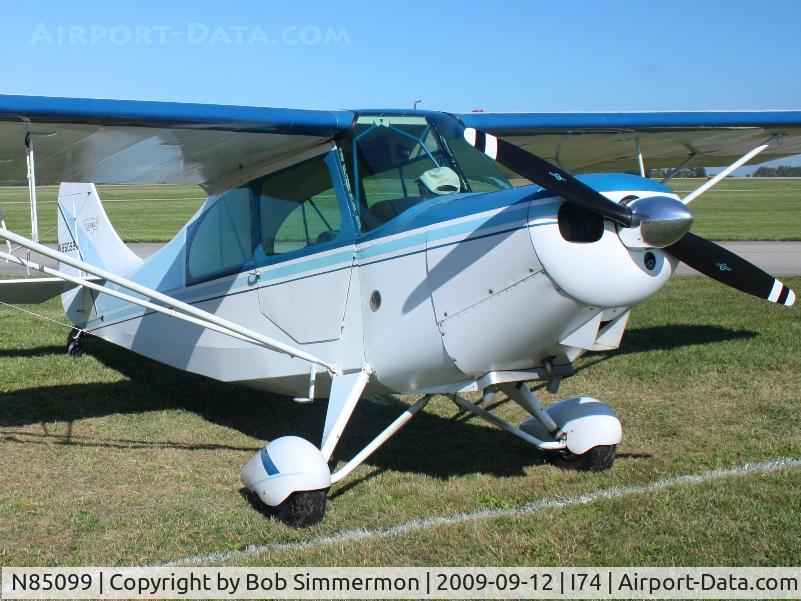 N85099, 1946 Aeronca 7AC Champion C/N 7AC-3829, MERFI fly-in, Urbana, Ohio