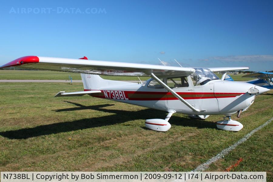 N738BL, 1977 Cessna 172N C/N 17269848, MERFI fly-in, Urbana, Ohio