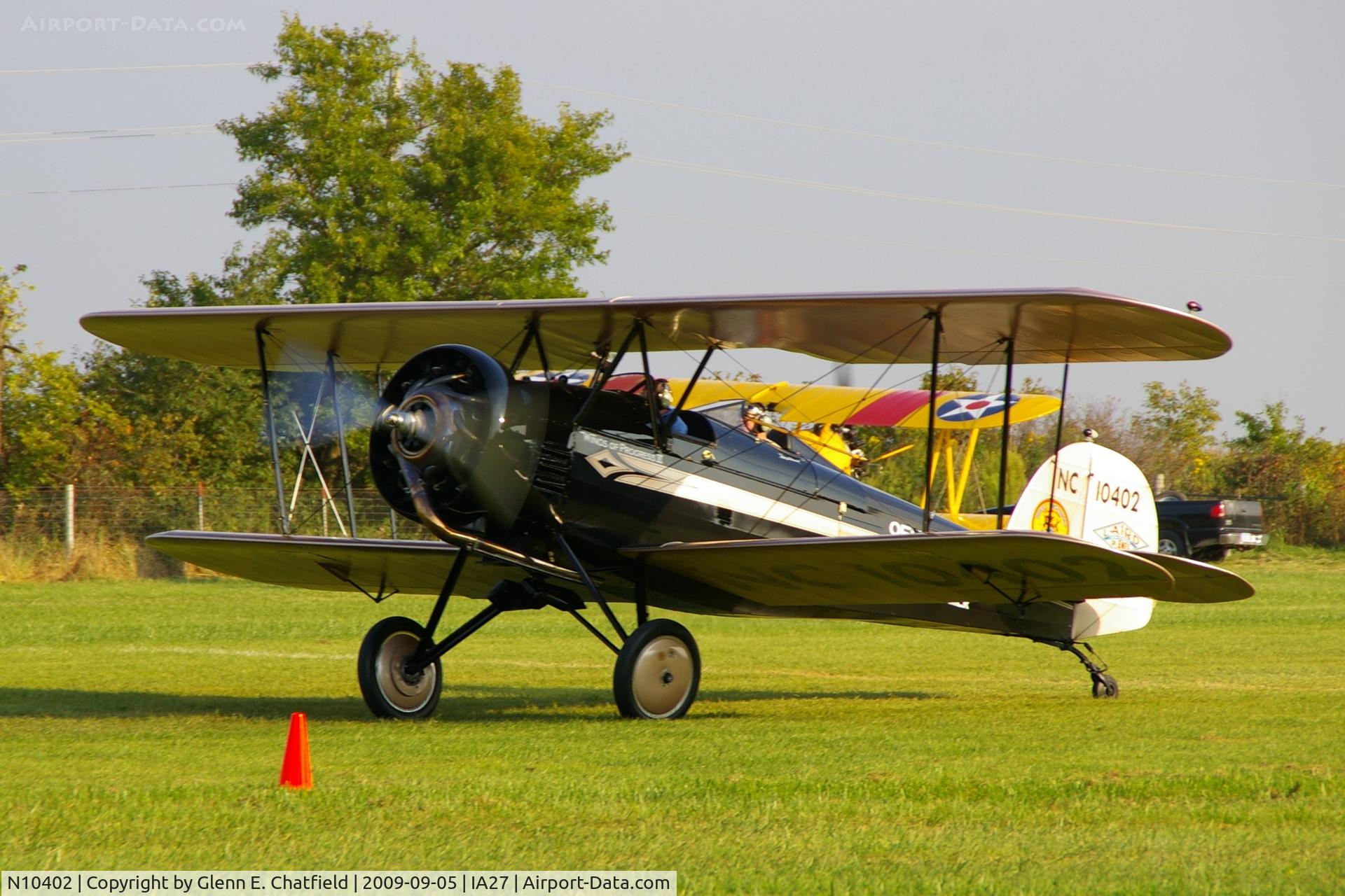 N10402, 1930 Laird LC-1B-300 C/N 188, At the Antique Airplane Association Fly In.