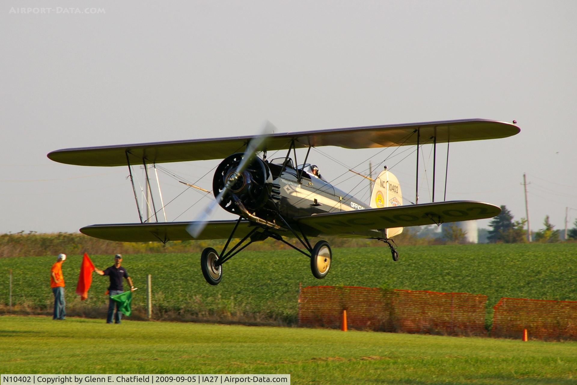 N10402, 1930 Laird LC-1B-300 C/N 188, At the Antique Airplane Association Fly In.