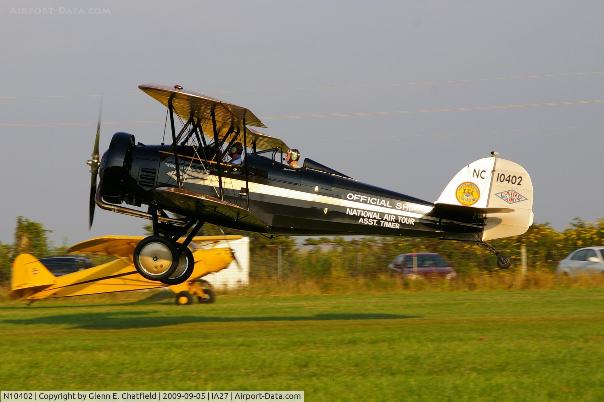 N10402, 1930 Laird LC-1B-300 C/N 188, At the Antique Airplane Association Fly In.