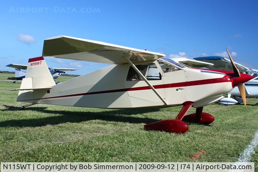 N115WT, 2008 Wittman W-10 Tailwind C/N 1144, MERFI fly-in, Urbana, Ohio