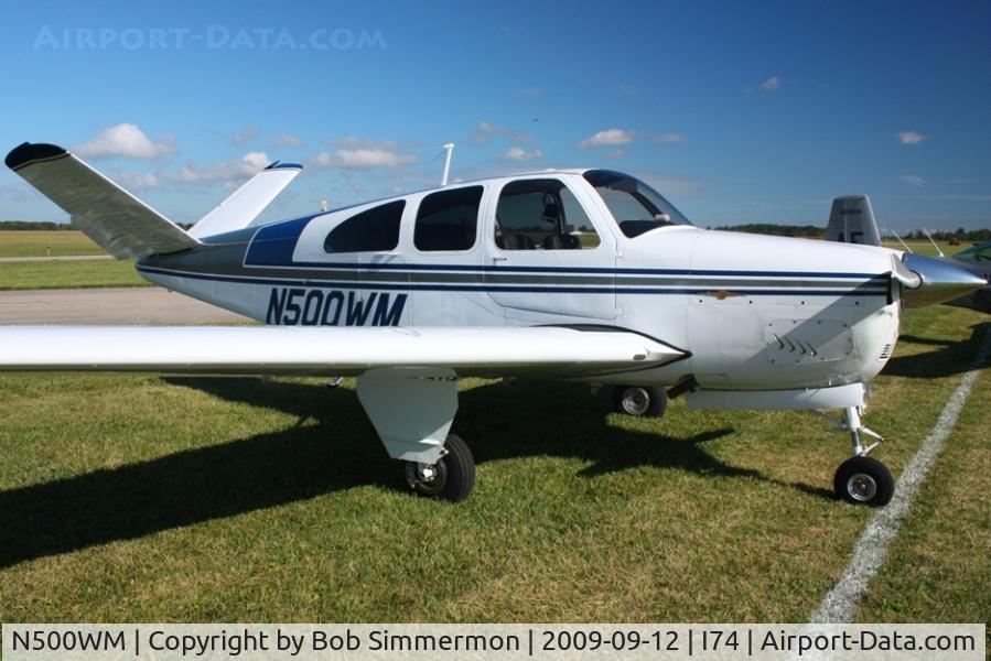 N500WM, 1961 Beech N35 Bonanza C/N D-6691, MERFI fly-in, Urbana, Ohio