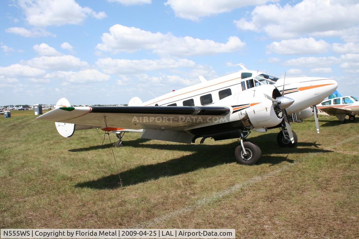 N555WS, 1956 Beech E18S C/N BA-168, Beech E18S