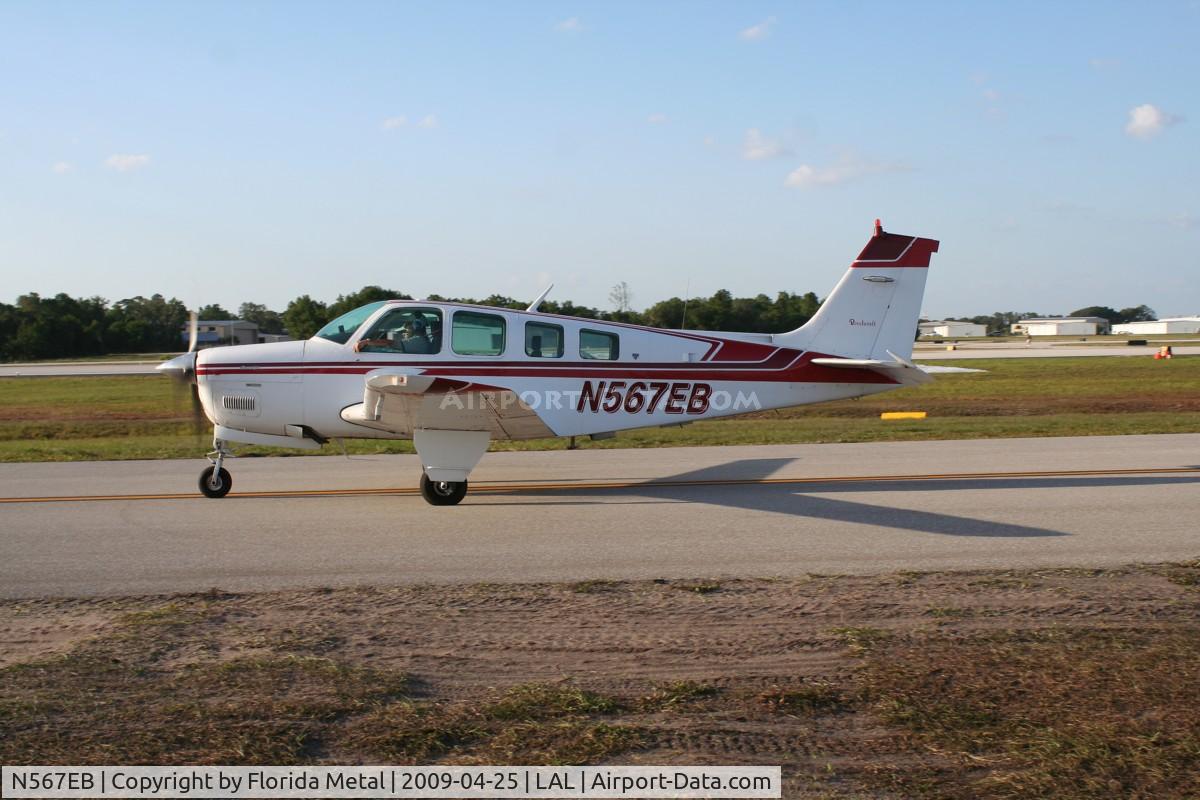 N567EB, 1979 Beech A36 Bonanza 36 C/N E-1543, Beech A36