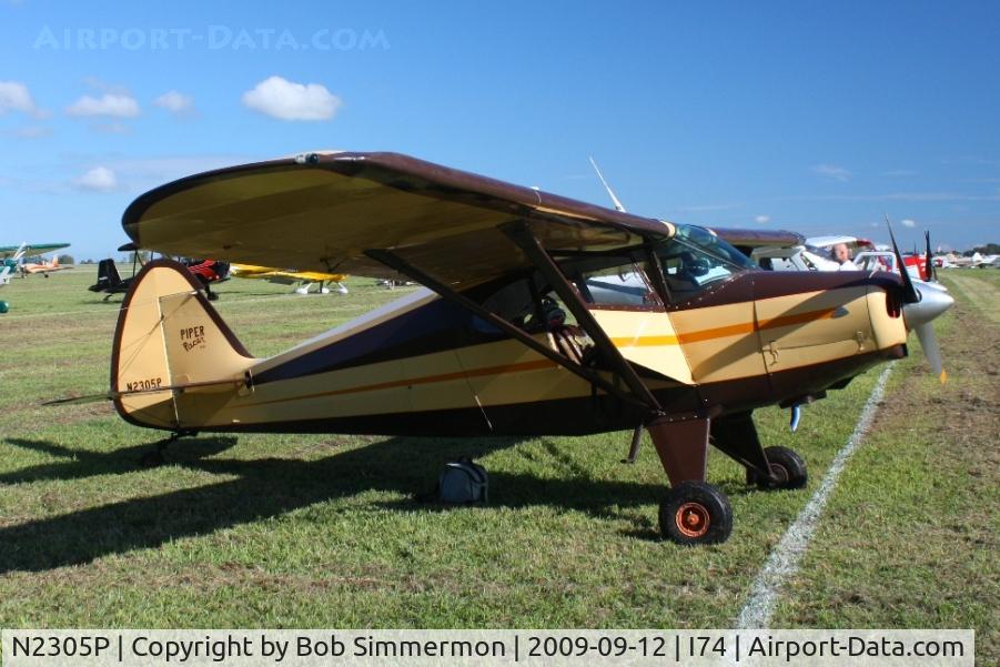 N2305P, 1955 Piper PA-22-150 C/N 22-2716, MERFI fly-in, Urbana, Ohio