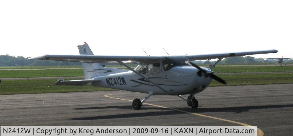 N2412W, 2007 Cessna 172S C/N 172S10557, 2007 Cessna 172S Skyhawk on the ramp.