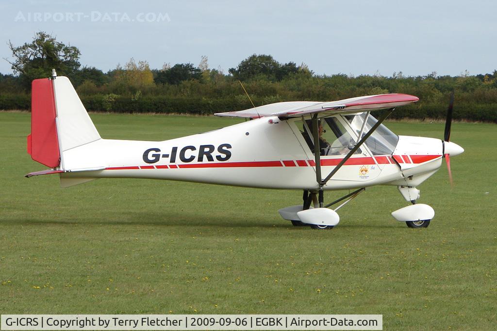 G-ICRS, 2002 Comco Ikarus C42 FB UK C/N PFA 322-13873, Visitor to the 2009 Sywell Revival Rally