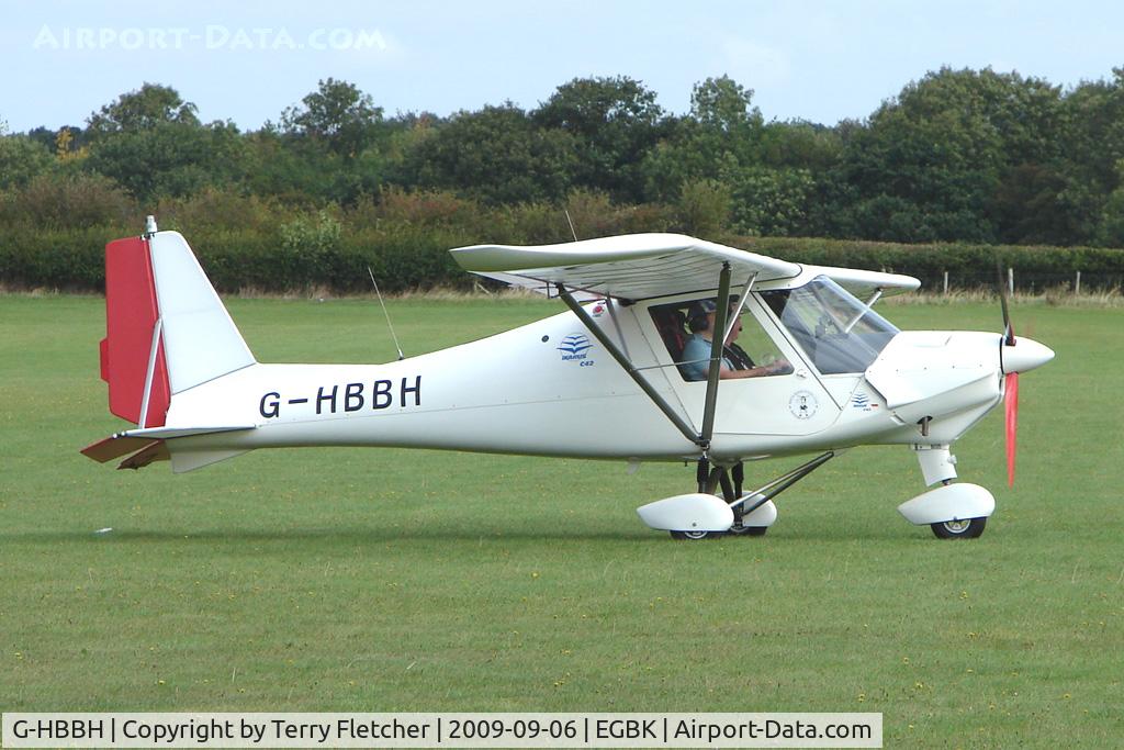 G-HBBH, 2006 Comco Ikarus C42 FB100 C/N 0608-6835, Visitor to the 2009 Sywell Revival Rally