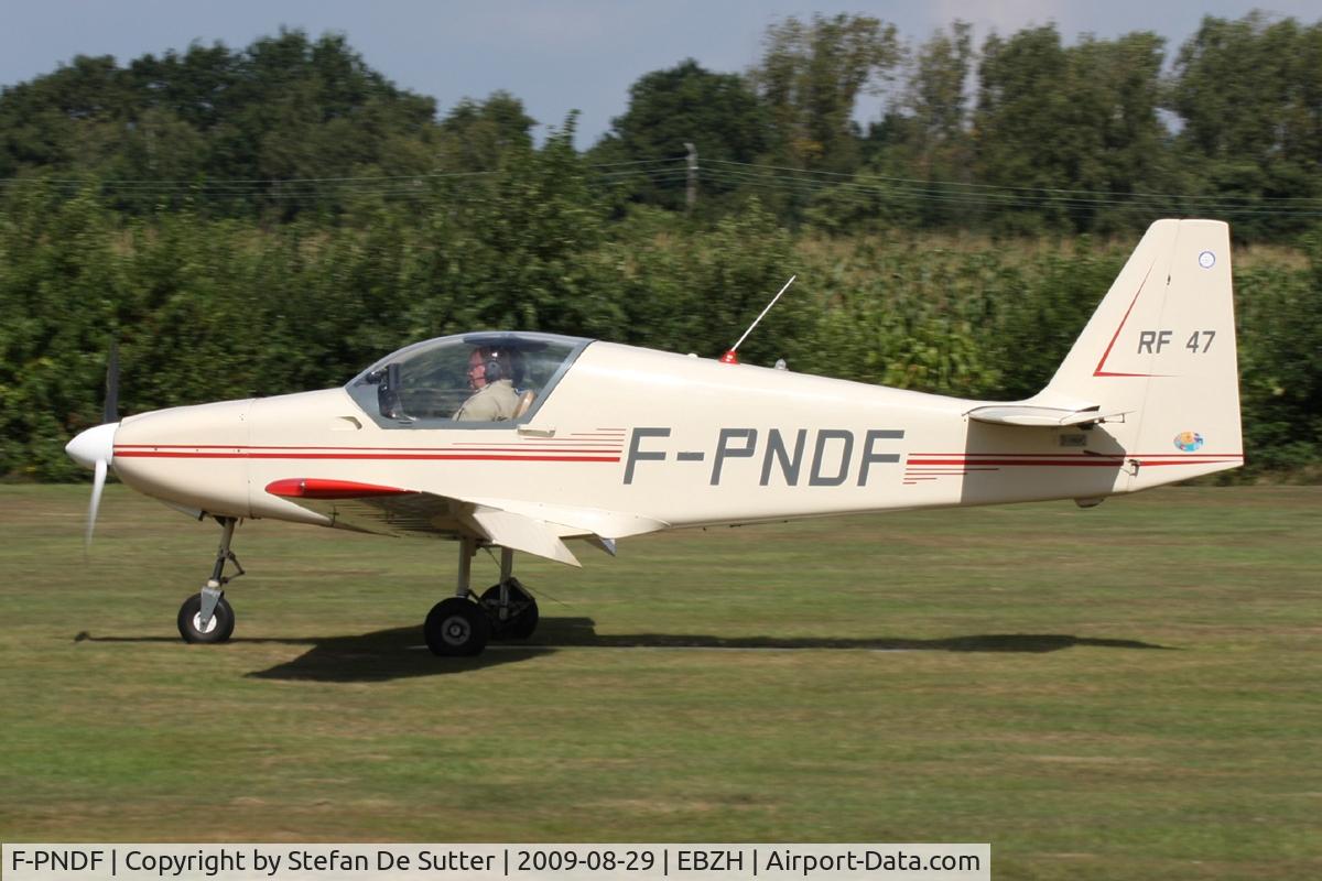 F-PNDF, Fournier RF-47 C/N 01, 100 years Kiewit airfield.
