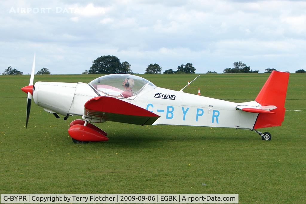 G-BYPR, 2000 Zenair CH-601HD C/N PFA 162-12816, Visitor to the 2009 Sywell Revival Rally