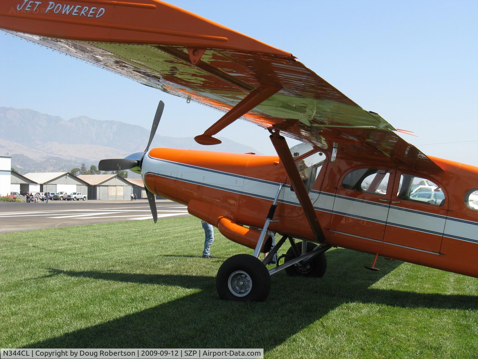 N344CL, 1968 Fairchild PC-6/C2-H2 Heli-Porter C/N 2019, 1968 Fairchild Heli-Porter PILATUS PC6/C-H2 TURBO PORTER STOL, Airesearch TPE 331 575 shp turboprop, big turbo exhaust pipe