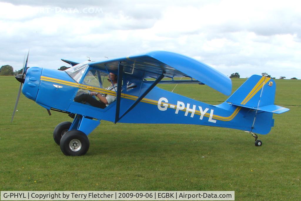 G-PHYL, 1999 Denney Kitfox Mk4 C/N PFA 172A-12189, Visitor to the 2009 Sywell Revival Rally