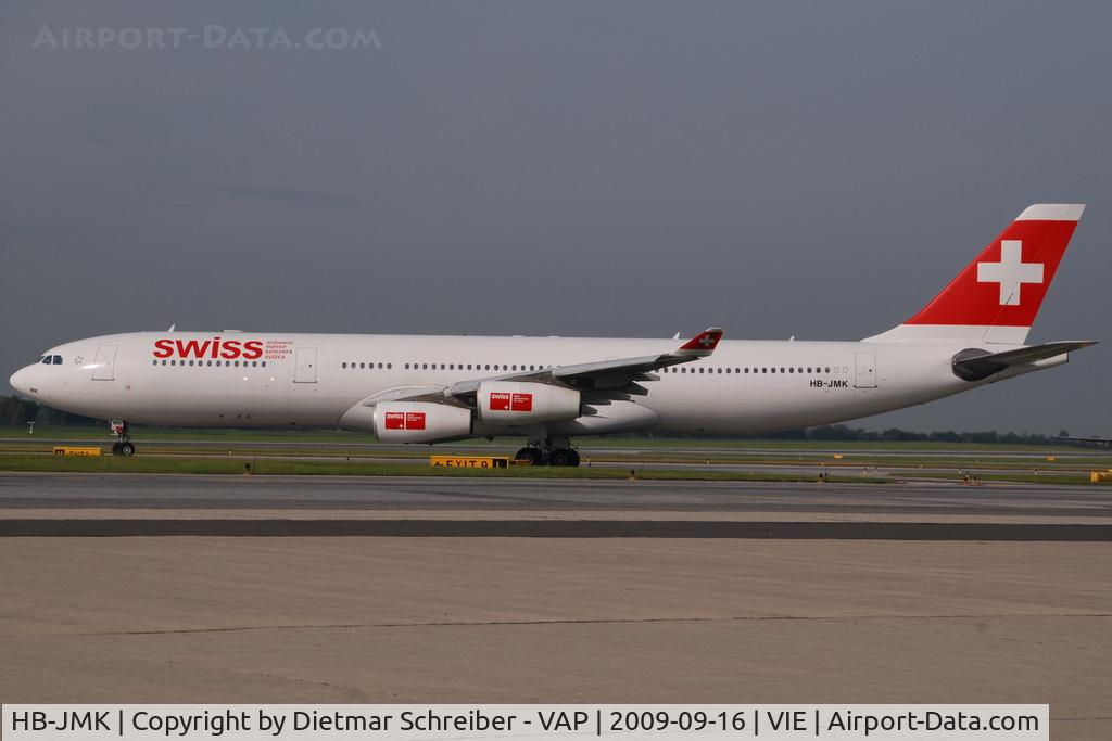 HB-JMK, 1997 Airbus A340-313 C/N 169, Swiss Airbus 340-300