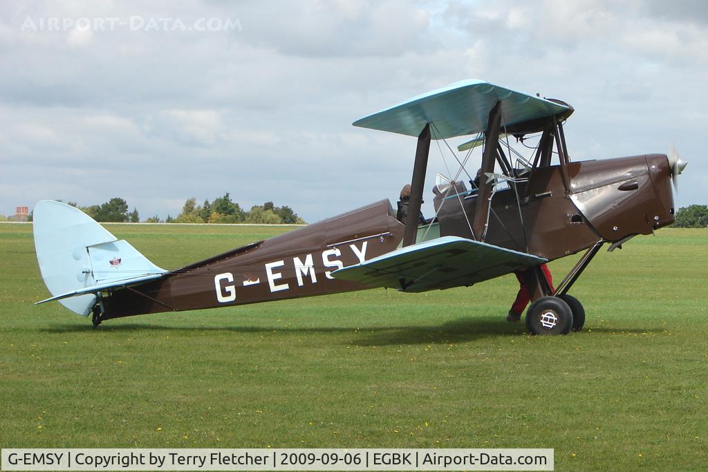 G-EMSY, 1940 De Havilland DH-82A Tiger Moth II C/N 83666, Visitor to the 2009 Sywell Revival Rally