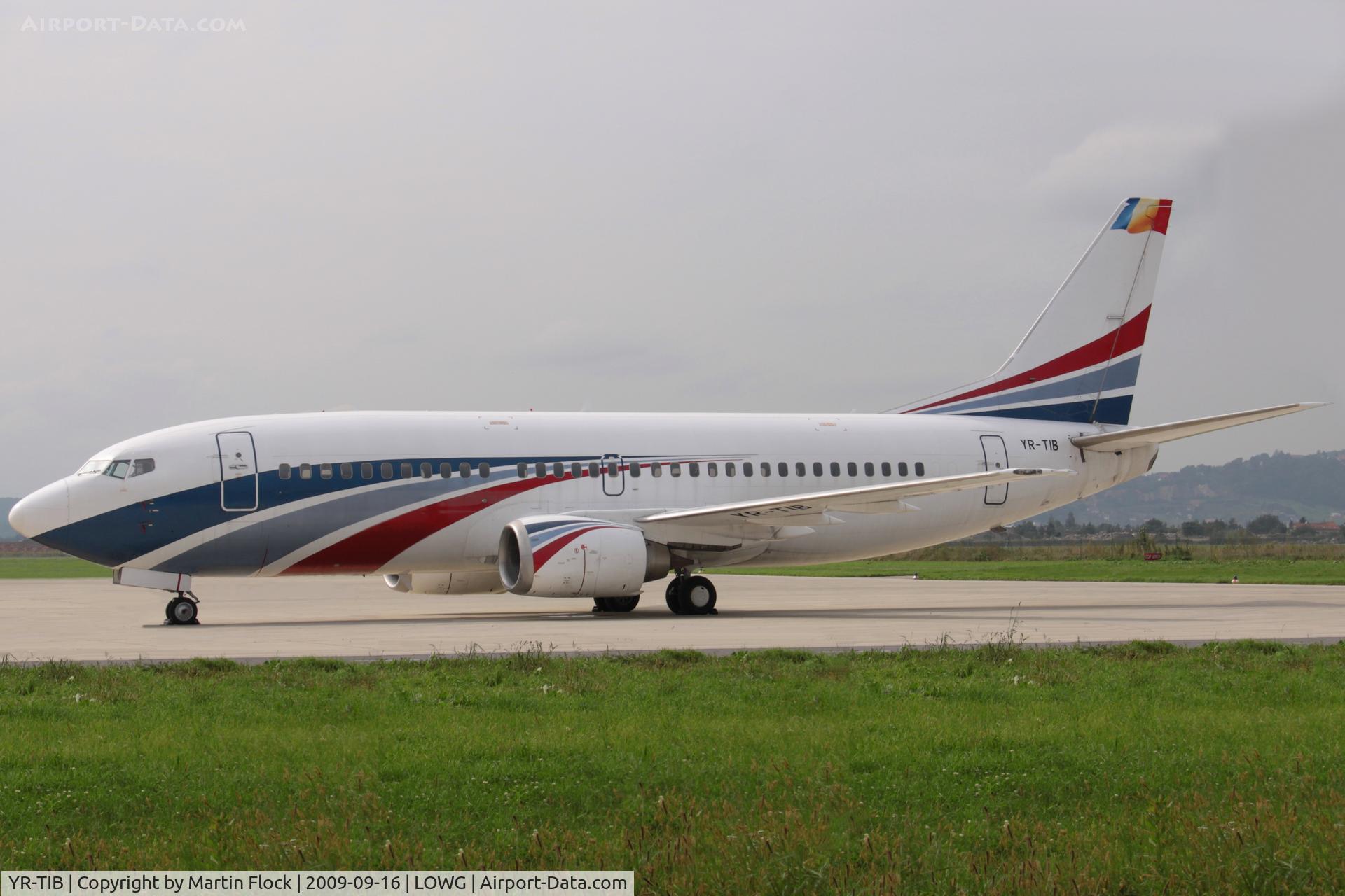 YR-TIB, 1995 Boeing 737-3L9 C/N 27924, .