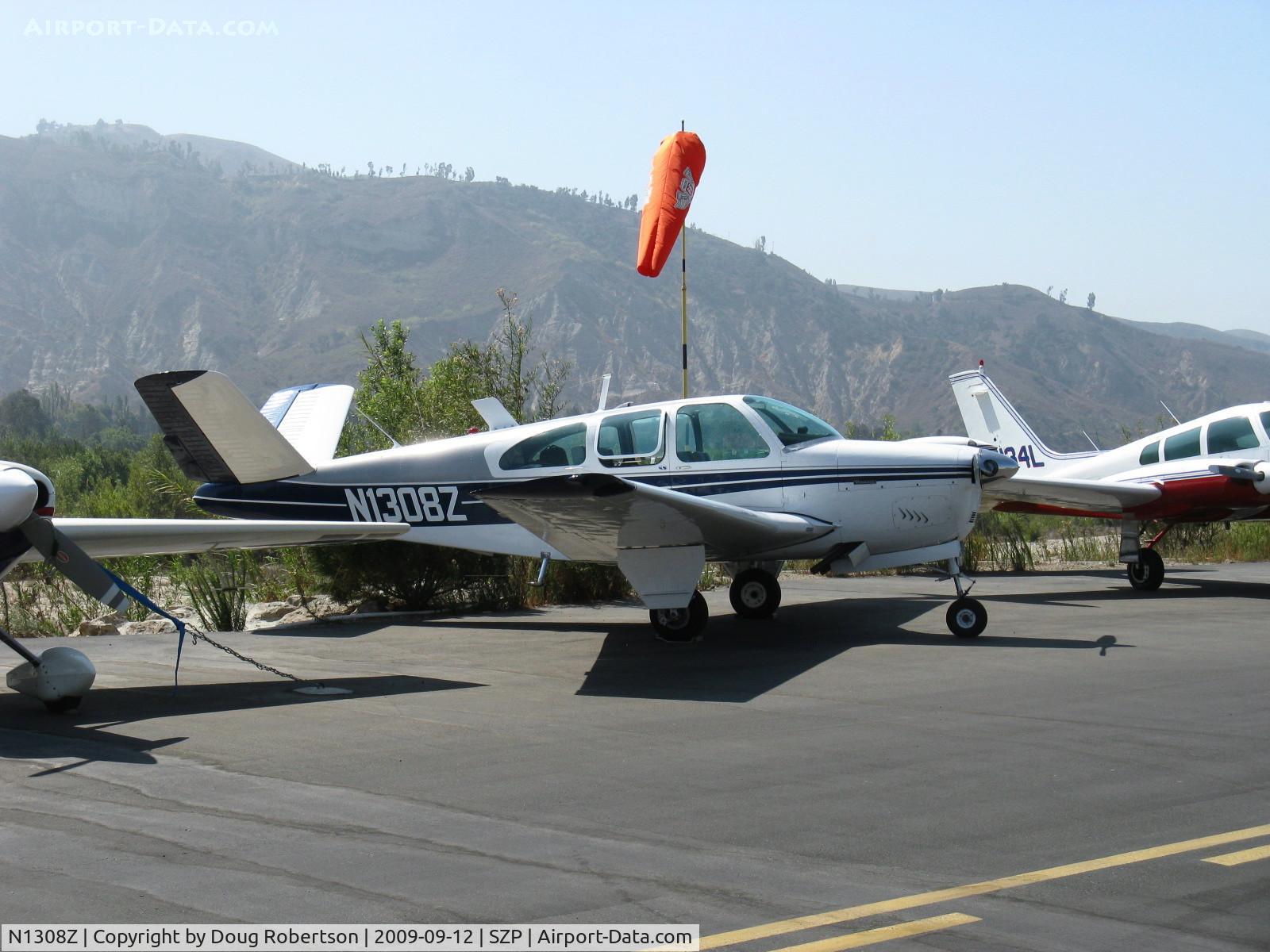 N1308Z, 1961 Beech N35 Bonanza C/N D-6743, 1961 Beech N35 BONANZA, Continental IO-470-N 260 Hp