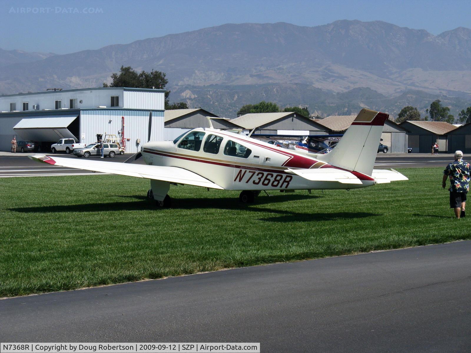 N7368R, 1974 Beech F33A Bonanza C/N CE-510, 1974 Beech F33A BONANZA, Continental IO-520 285 Hp, long-fuselage model