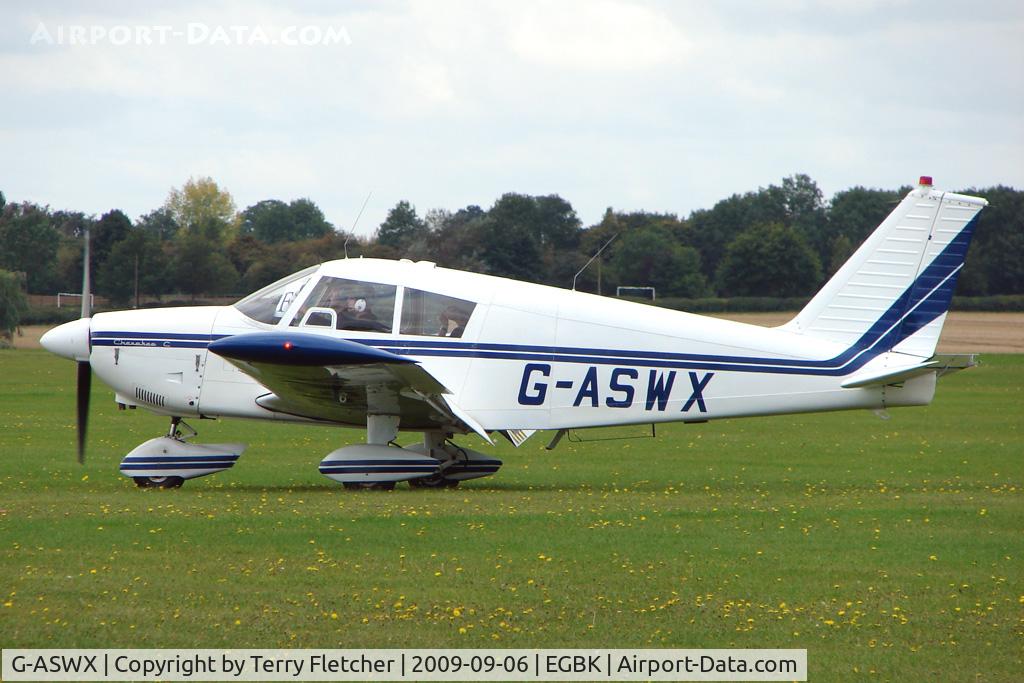 G-ASWX, 1964 Piper PA-28-180 Cherokee C/N 28-1932, Visitor to the 2009 Sywell Revival Rally