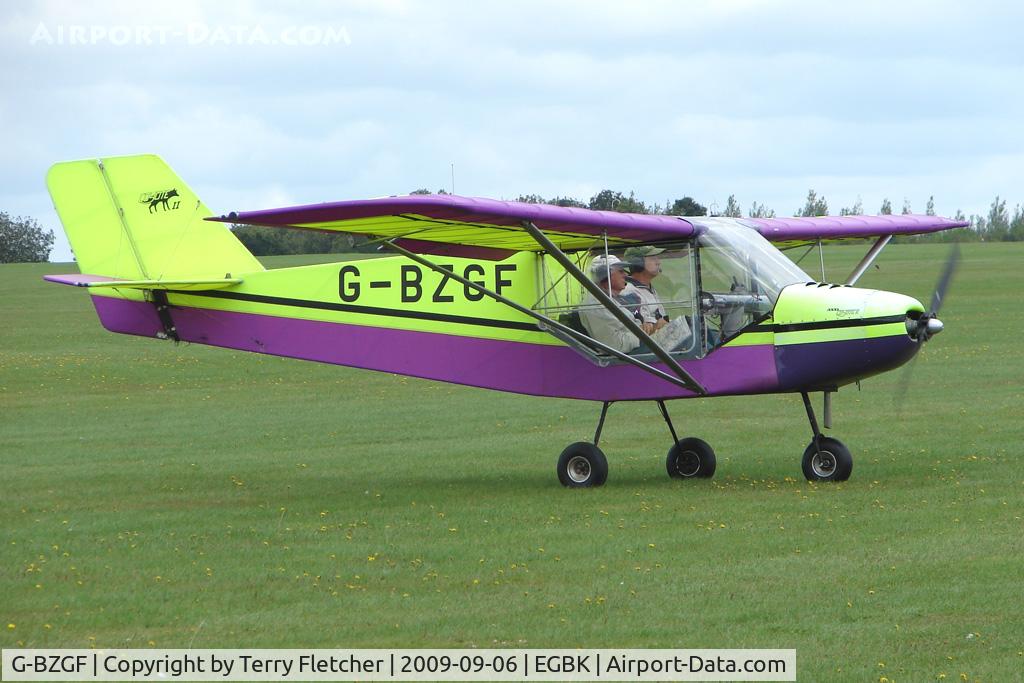 G-BZGF, 2000 Rans S-6ES Coyote II C/N PFA 204-13594, Visitor to the 2009 Sywell Revival Rally