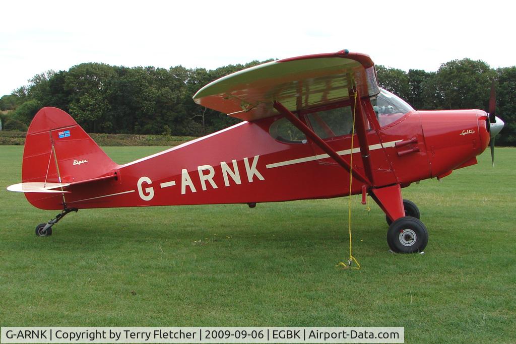G-ARNK, 1961 Piper PA-22-108 Colt Colt C/N 22-8622, Visitor to the 2009 Sywell Revival Rally