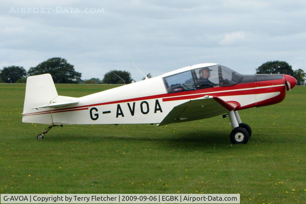 G-AVOA, 1961 SAN Jodel DR-1050 Ambassadeur C/N 195, Visitor to the 2009 Sywell Revival Rally