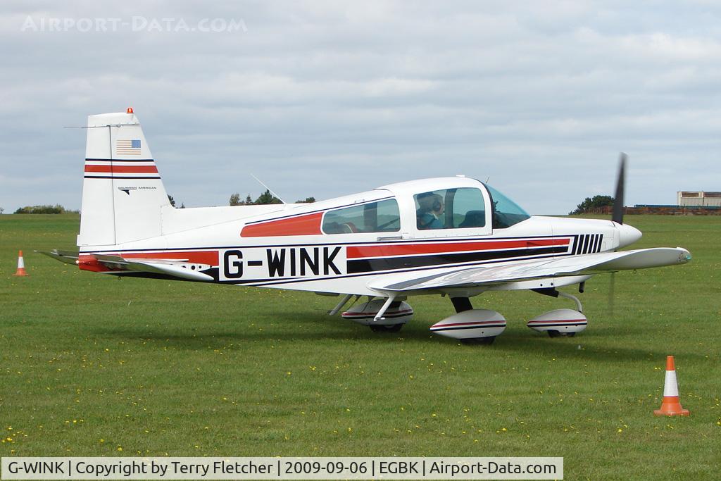 G-WINK, 1976 Grumman American AA-5B Tiger C/N AA5B-0327, Visitor to the 2009 Sywell Revival Rally