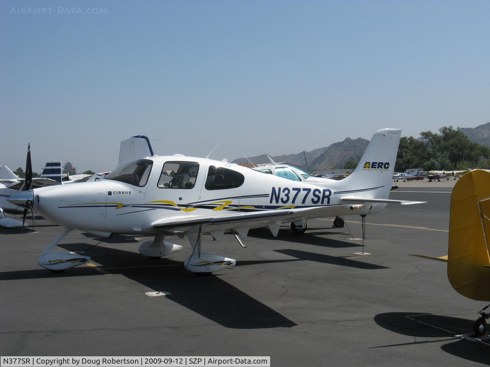 N377SR, 2007 Cirrus SR22 C/N 2504, 2007 Cirrus SR-22, Continental IO-550-N 310 Hp