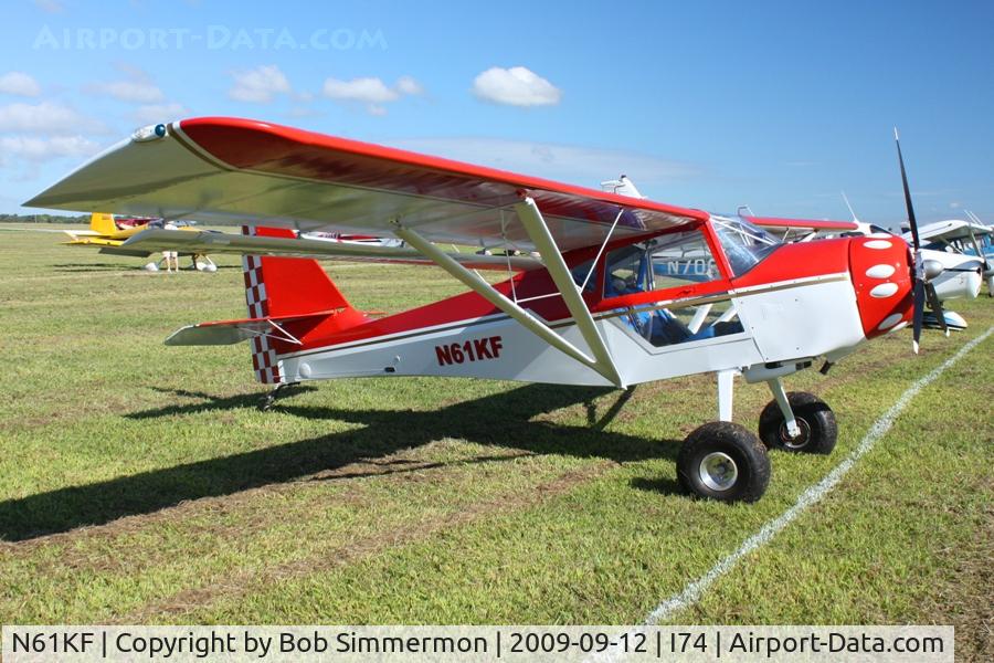 N61KF, Skystar Kitfox Model 4-1200 (Classic 4) C/N C94030014, MERFI fly-in, Urbana, Ohio