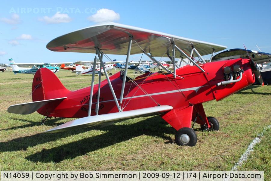 N14059, 1987 Hatz LB-1 C/N 185, MERFI fly-in, Urbana, Ohio