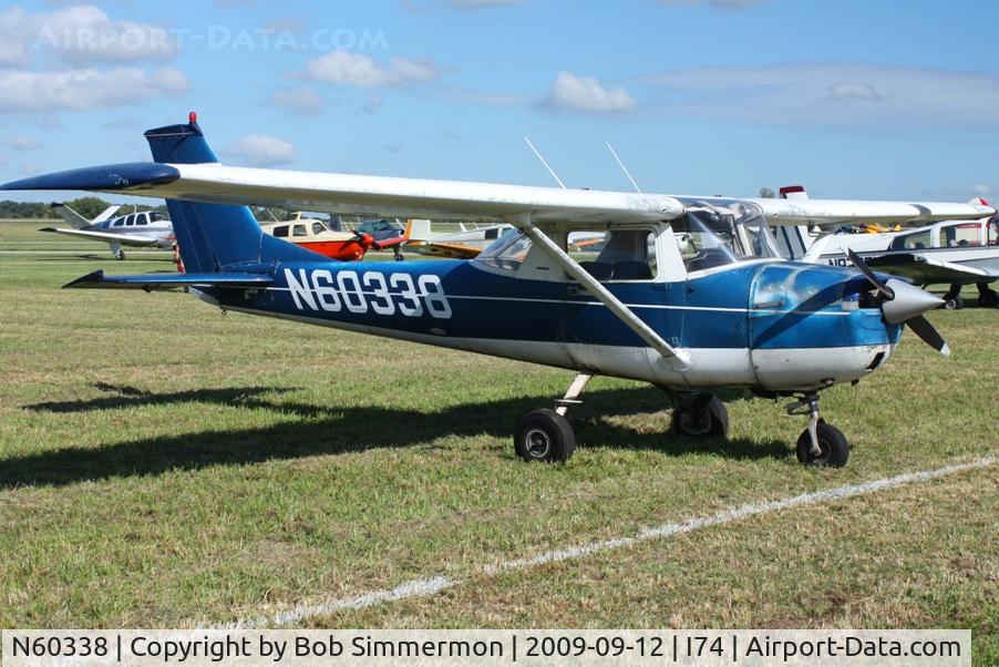 N60338, 1969 Cessna 150J C/N 15070234, MERFI fly-in, Urbana, Ohio