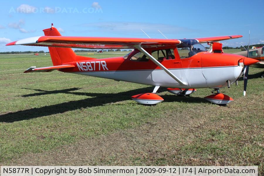 N5877R, 1965 Cessna 172G C/N 17253546, MERFI fly-in, Urbana, Ohio