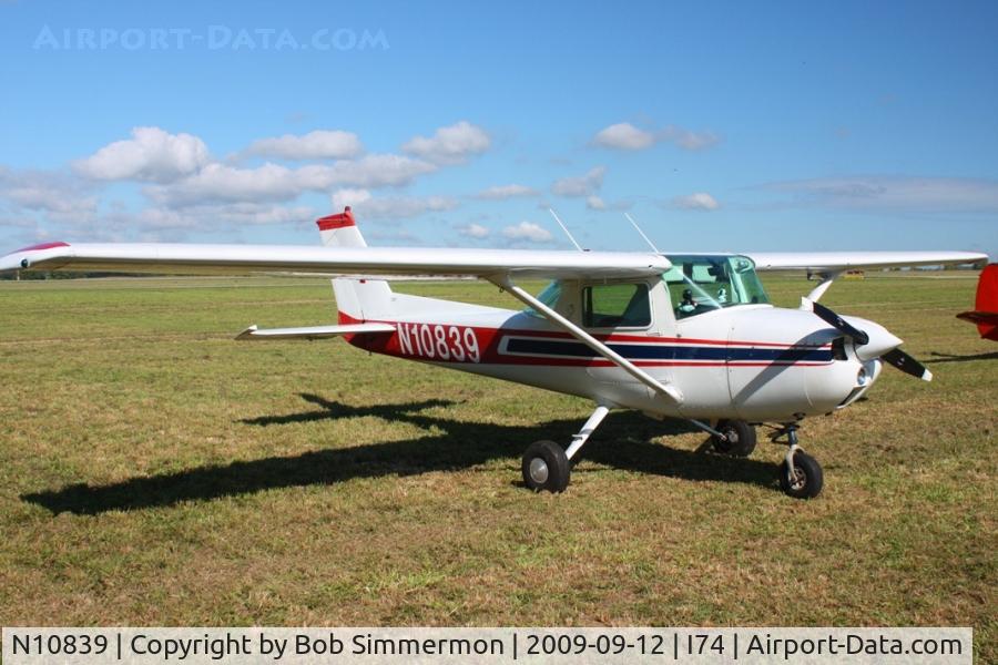 N10839, 1973 Cessna 150L C/N 15075076, MERFI fly-in, Urbana, Ohio