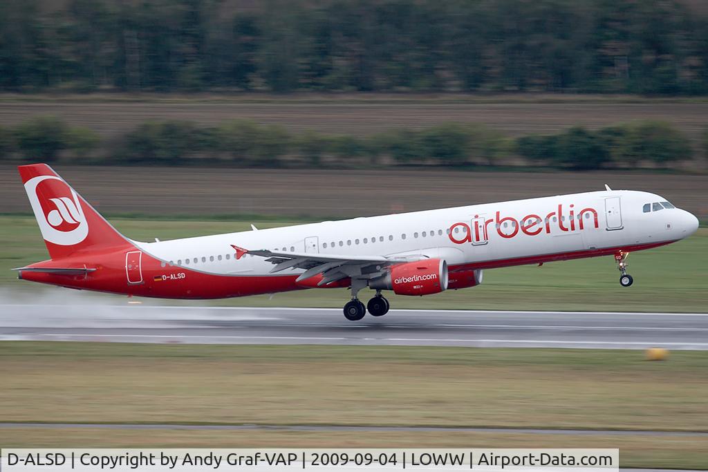D-ALSD, 2001 Airbus A321-211 C/N 1607, Air Berlin A321