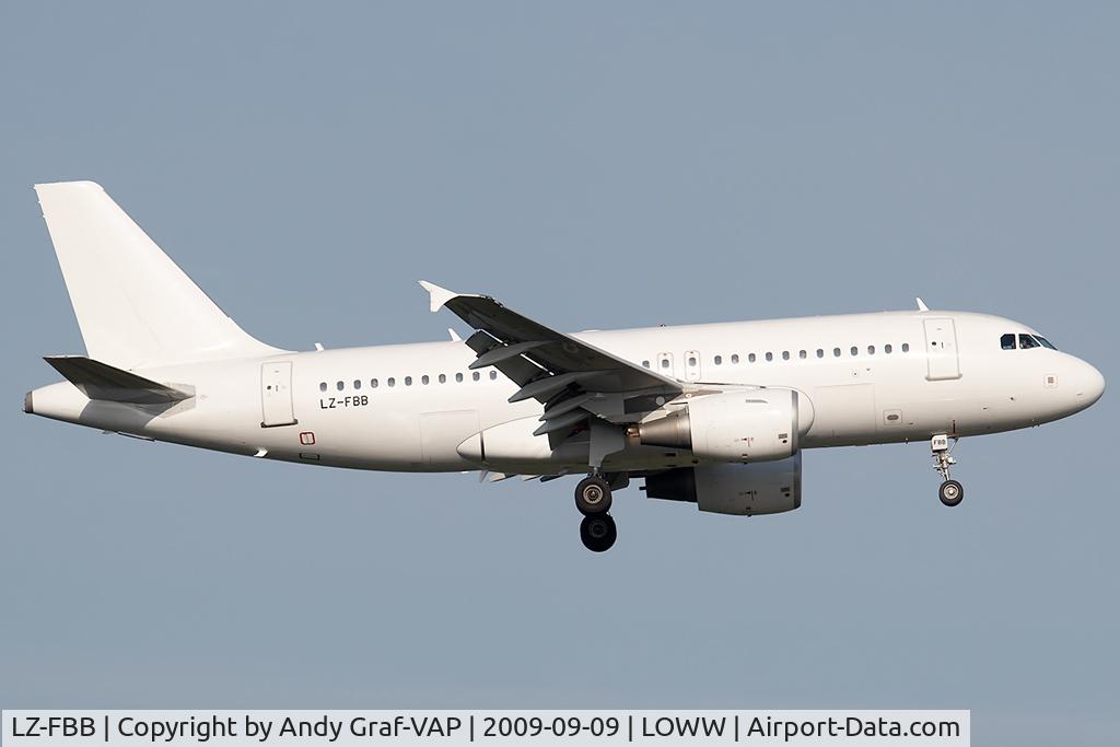 LZ-FBB, 2007 Airbus A319-112 C/N 3309, Bulgaria Air A319
