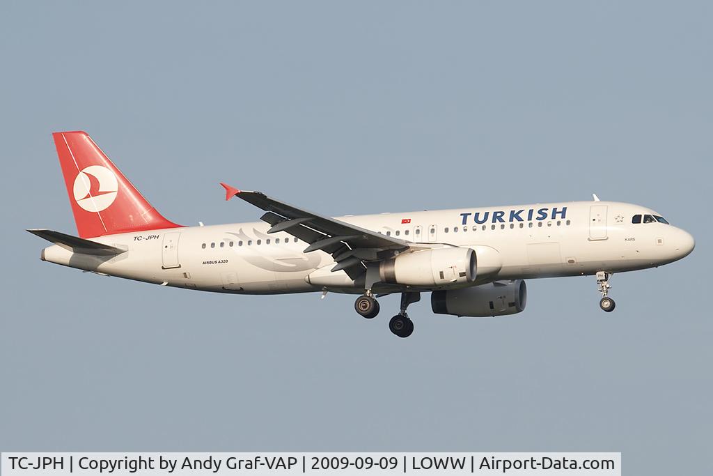 TC-JPH, 2007 Airbus A320-232 C/N 3185, Turkish Airlines A320
