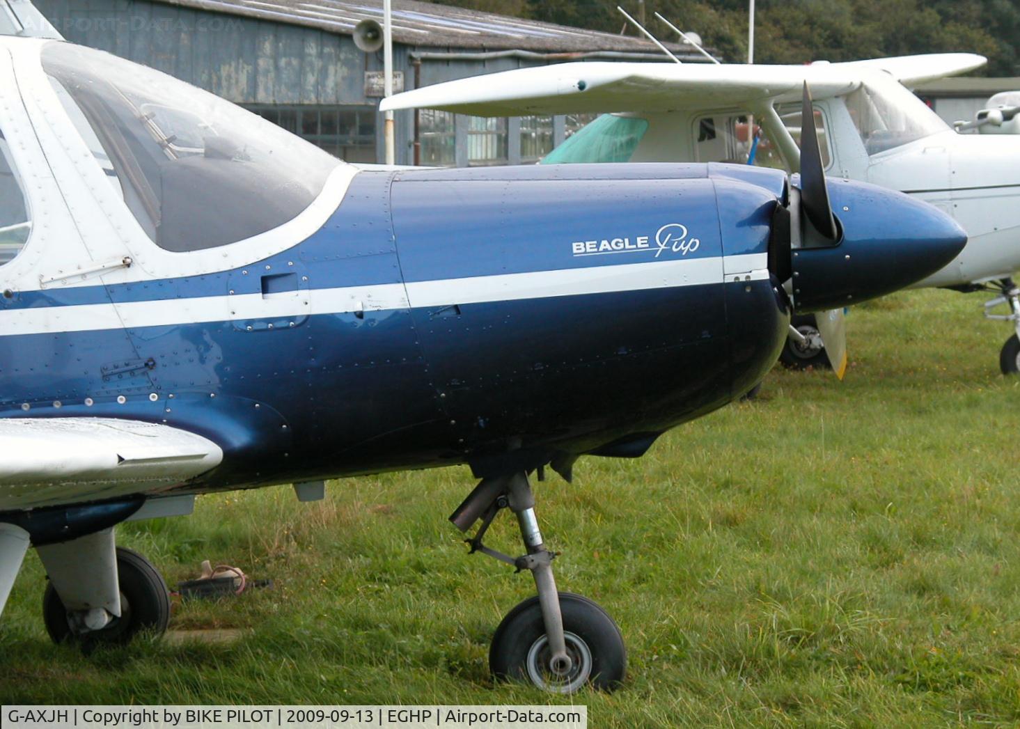 G-AXJH, 1969 Beagle B-121 Pup Series 2 (Pup 150) C/N B121-089, LYCOMING O-320-A2B. POPHAM RUSSIAN AIRCRAFT FLY-IN