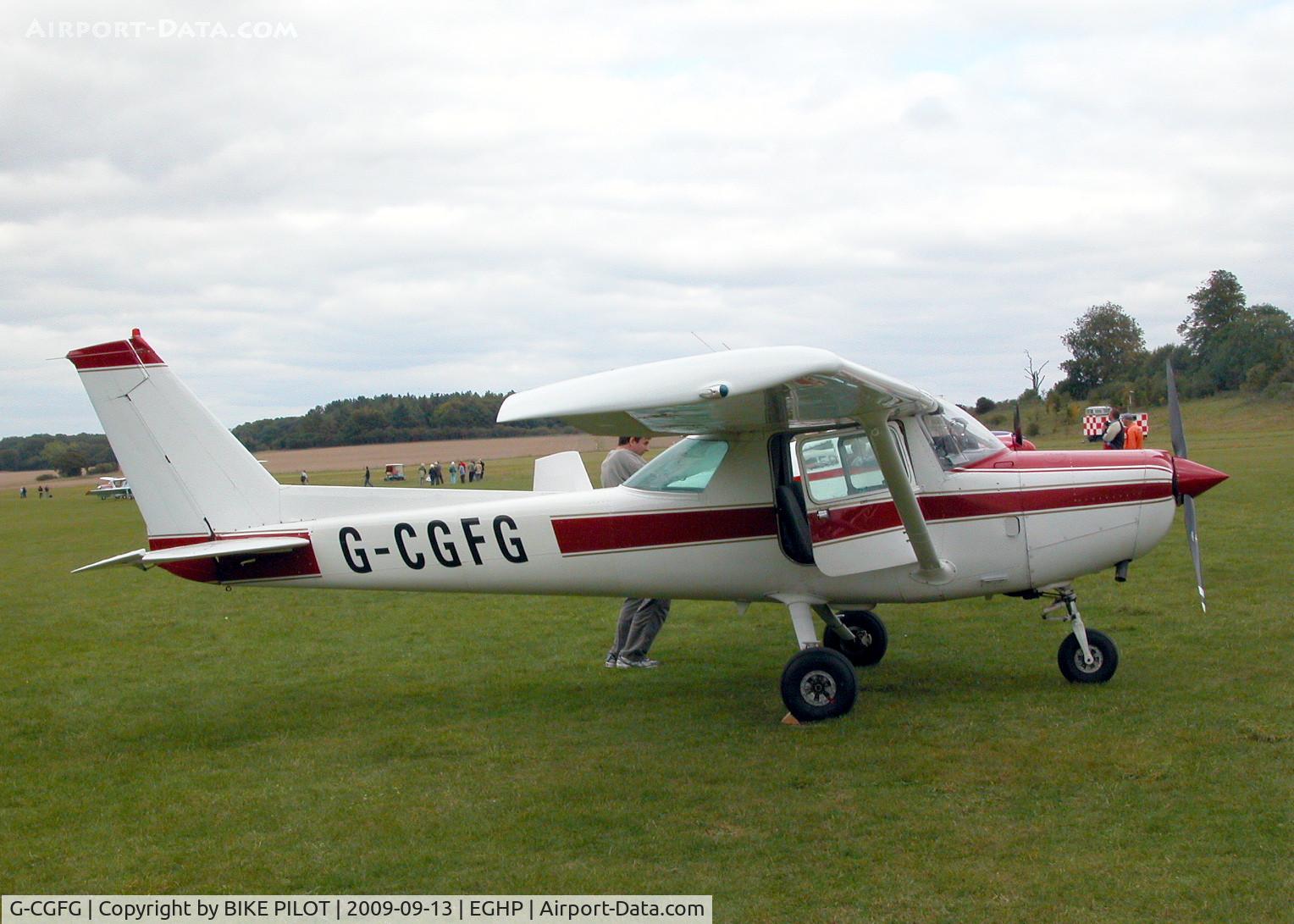 G-CGFG, 1983 Cessna 152 C/N 15285724, PREV. REG, N94559. POPHAM RUSSIAN AIRCRAFT FLY-IN