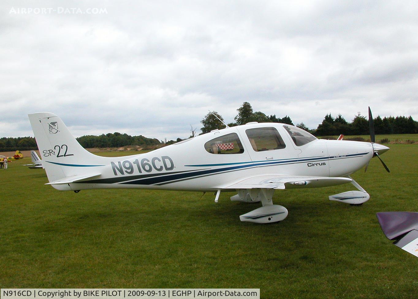 N916CD, 2002 Cirrus SR22 C/N 0318, POPHAM RUSSIAN AIRCRAFT FLY-IN