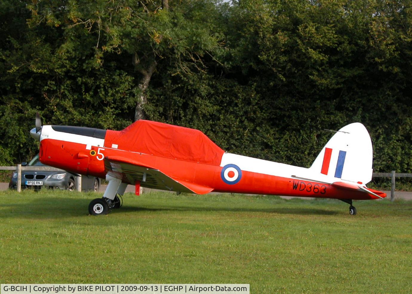 G-BCIH, 1951 De Havilland DHC-1 Chipmunk 22 C/N C1/0304, POPHAM RUSSIAN AIRCRAFT FLY-IN