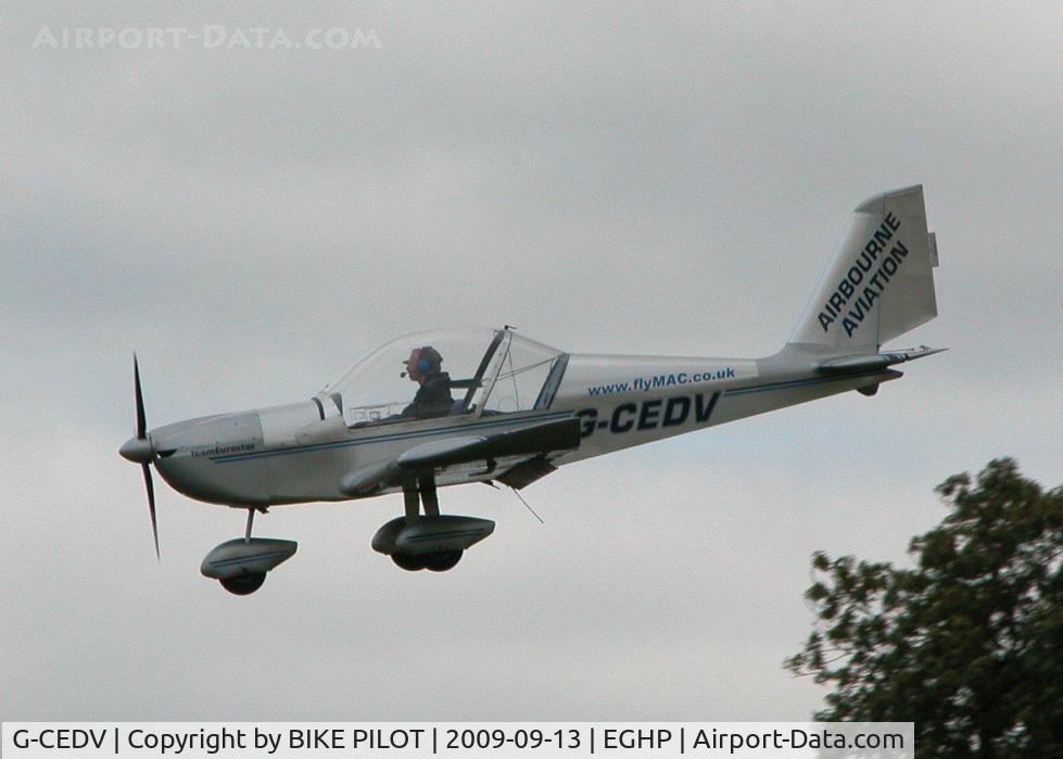 G-CEDV, 2006 Cosmik EV-97 Eurostar C/N 2826, RESIDENT EUROSTAR. POPHAM RUSSIAN AIRCRAFT FLY-IN