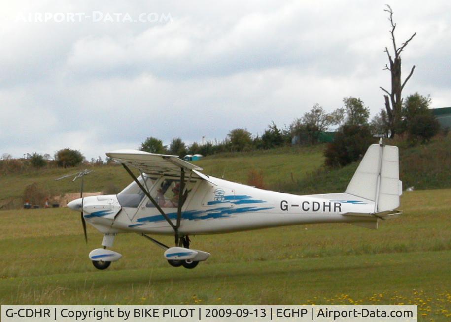 G-CDHR, 2005 Comco Ikarus C42 FB80 C/N 0502-6652, AIRBOURNE AVIATION C42. POPHAM RUSSIAN AIRCRAFT FLY-IN