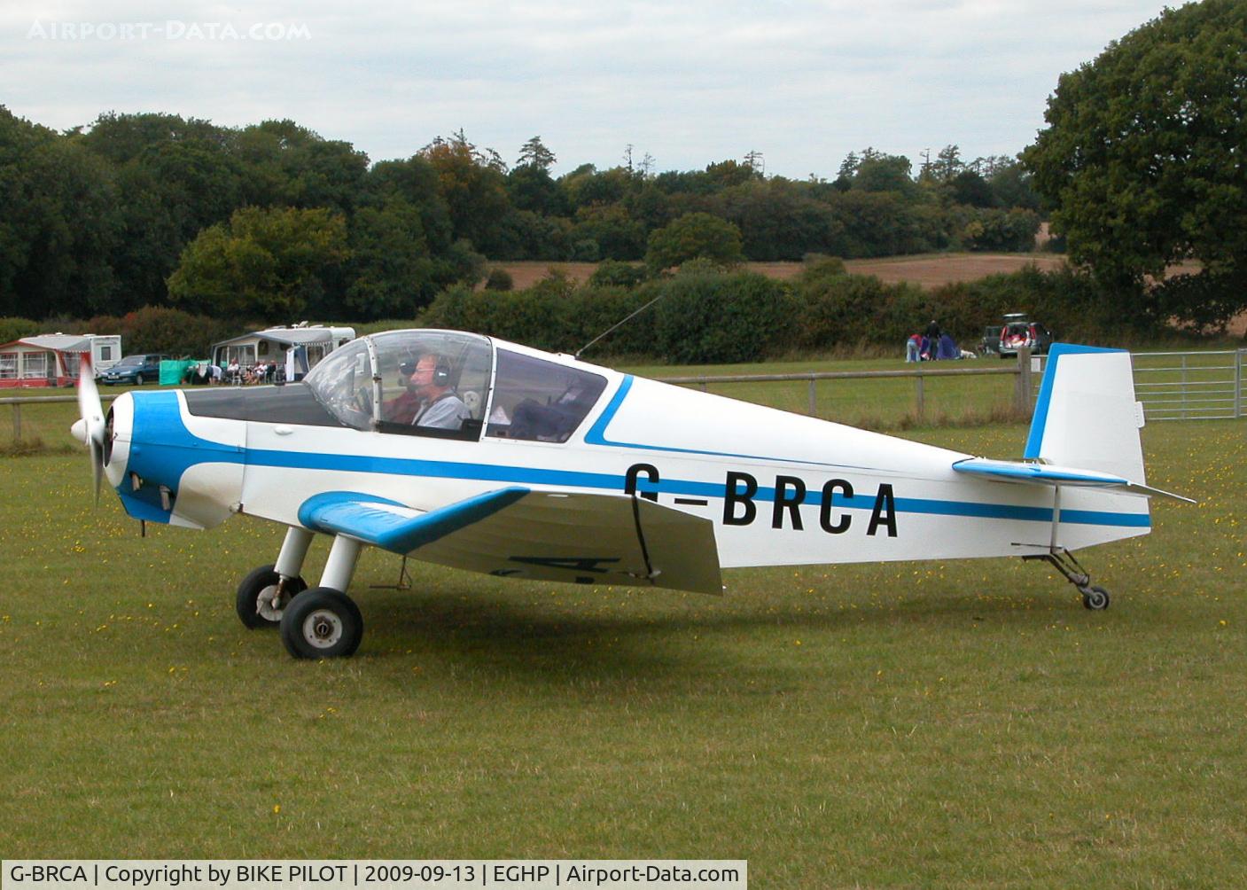 G-BRCA, 1963 Jodel D-112 C/N 1203, POPHAM RUSSIAN AIRCRAFT FLY-IN. PREV. REG. F-BLIU.