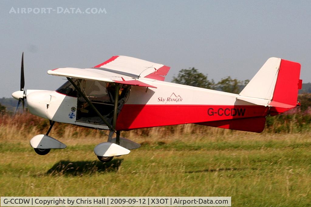 G-CCDW, 2003 Best Off Skyranger 582(1) C/N BMAA/HB/268, Staffordshire Aero Club's 25th anniversary fly-in