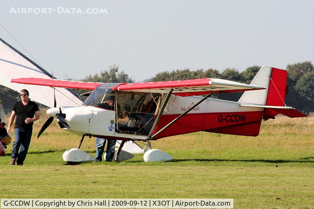 G-CCDW, 2003 Best Off Skyranger 582(1) C/N BMAA/HB/268, Staffordshire Aero Club's 25th anniversary fly-in