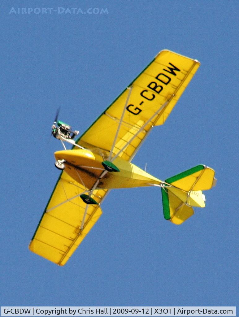 G-CBDW, 2002 Raj Hamsa X-Air C/N BMAA/HB/150, Staffordshire Aero Club's 25th anniversary fly-in