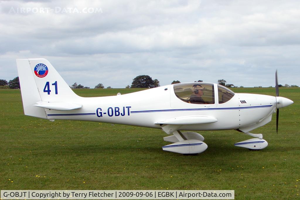 G-OBJT, 2005 Europa Tri-Gear C/N PFA 247-12623, Visitor to the 2009 Sywell Revival Rally